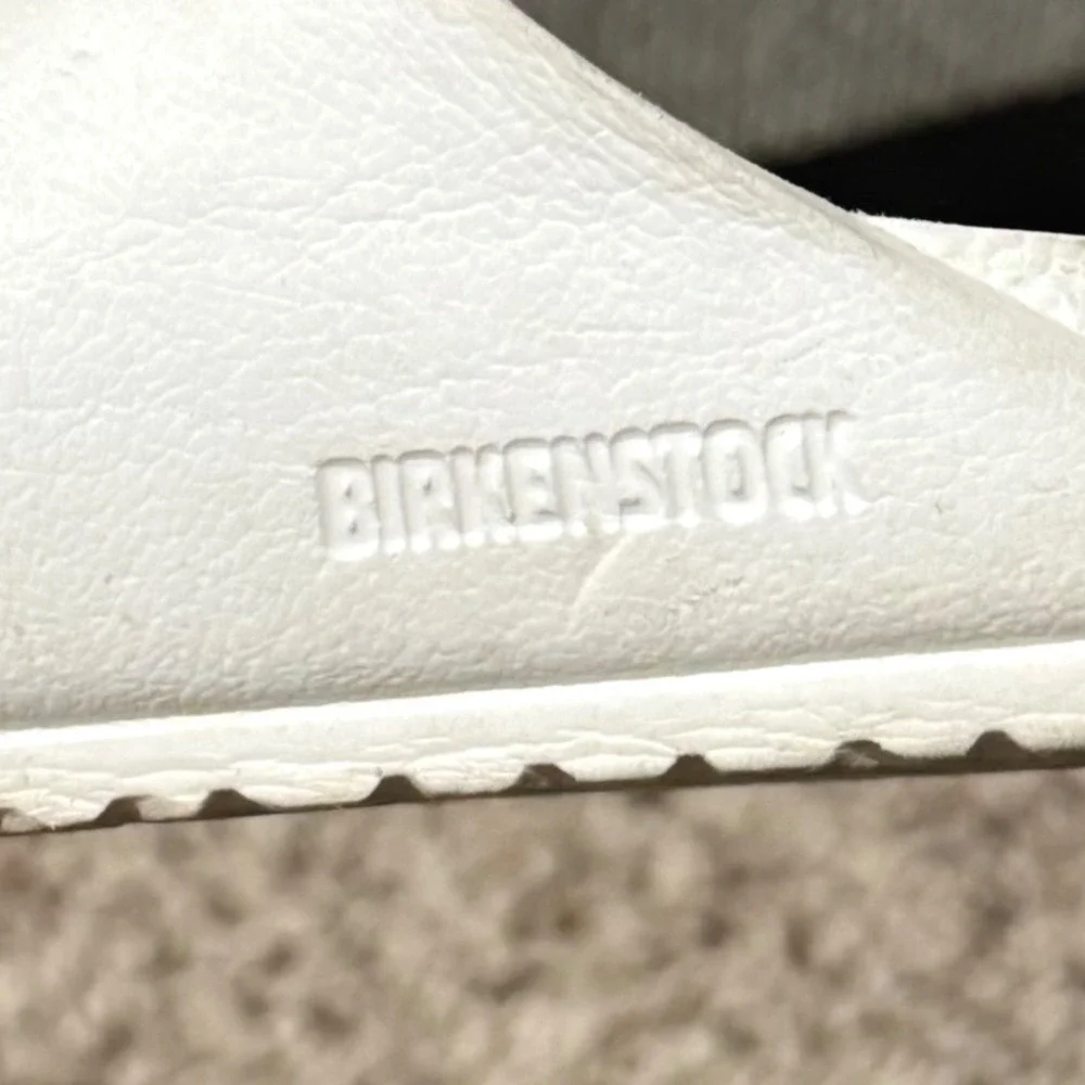 Birkenstock Kids Arizona EVA White Waterproof Sandals Size 32 EU 1-1.5 US Kids